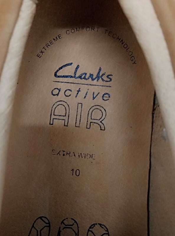 Туфлі Clarks · розмір 10 UK