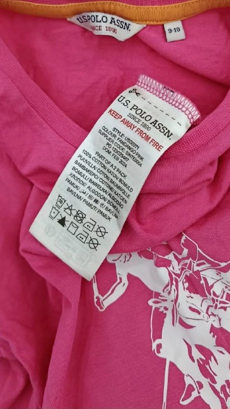 Футболка Polo.Assn. · розмір и:9-10 років