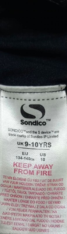 Лонгслів Sondico · розмір 9-10 років