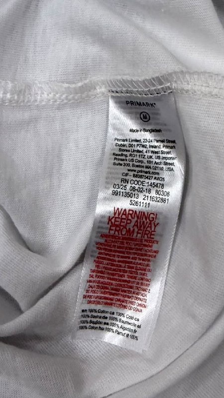 Футболка Primark з в’язаним жилетом · розмір M