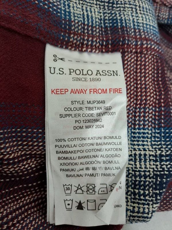 Сорочка US POLOASSN · розмір M