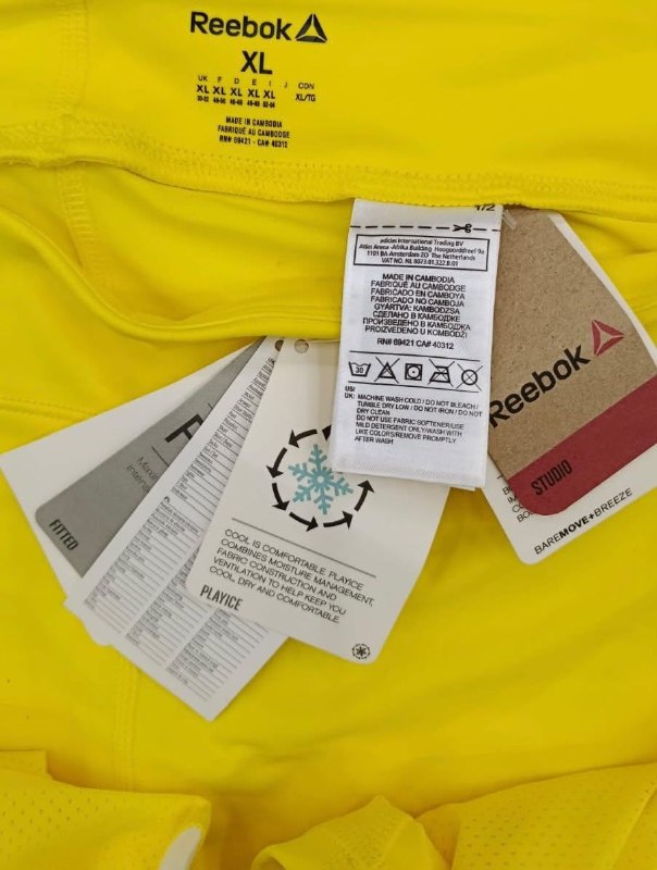Легінси капрі Reebok · розмір и:XL
