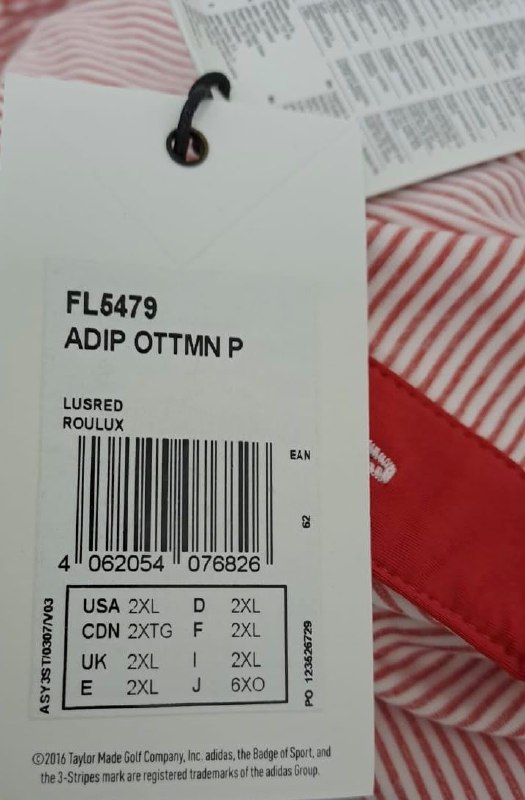 Футболка поло adi Pure BY ADIDAS · розмір 2XL