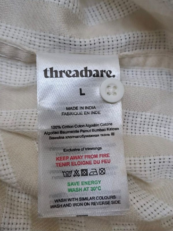 Сорочка threacbare · розмір L