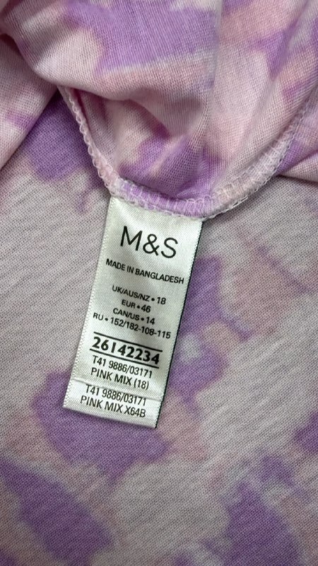 Футболка M&S · розмір 18 UK / EUR 46