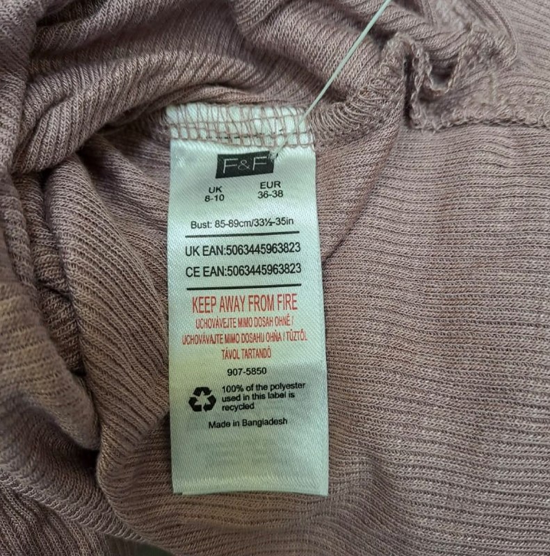 Нічна сорочка F&F · розмір UK 8-10