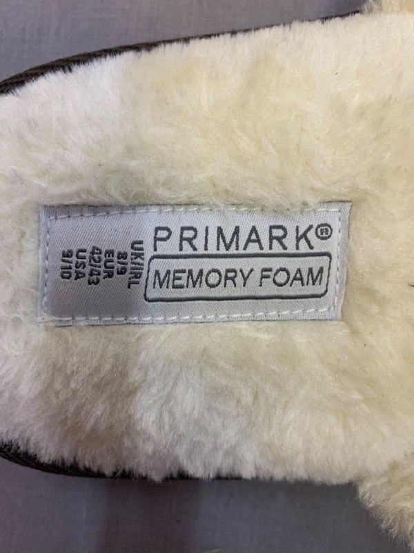 Кімнатні капці PRIMARK · розмір 8-9(UK),42-43(EUR)