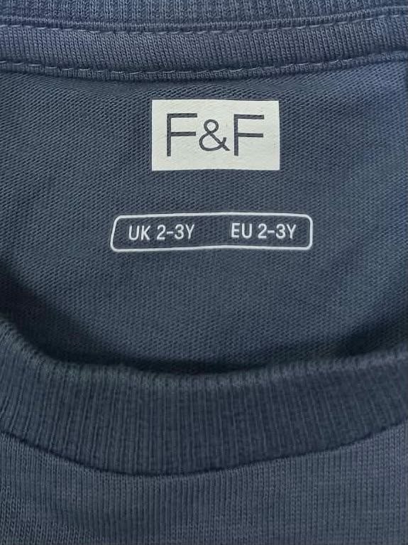 Футболка F&F · розмір 2-3 роки