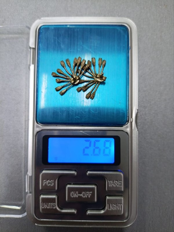 Сережки · розмір 2.68 гр