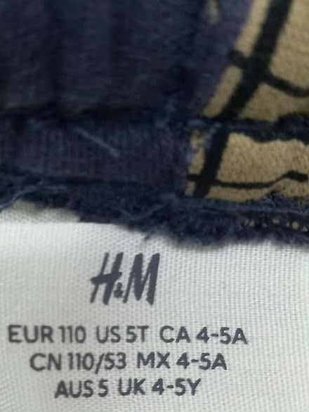 Штани H&M · розмір 4-5 років