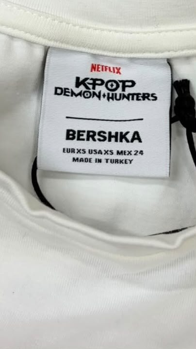 Футболка Bershka K-Pop Demon Hunters · розмір XS
