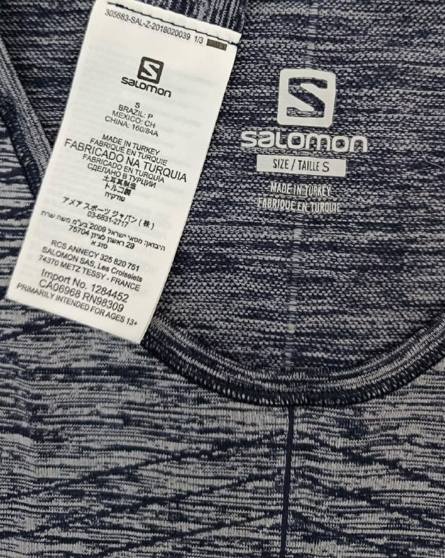 Лонгслів Salomon · розмір и:S