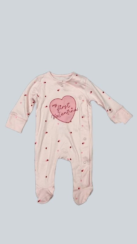 Сліп George Baby «My First Valentines» · розмір First Size (до 4,1 кг)
