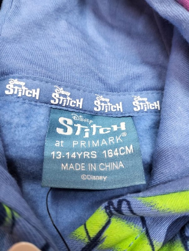 Худі Stitch · розмір 13- 14 років (164 см)