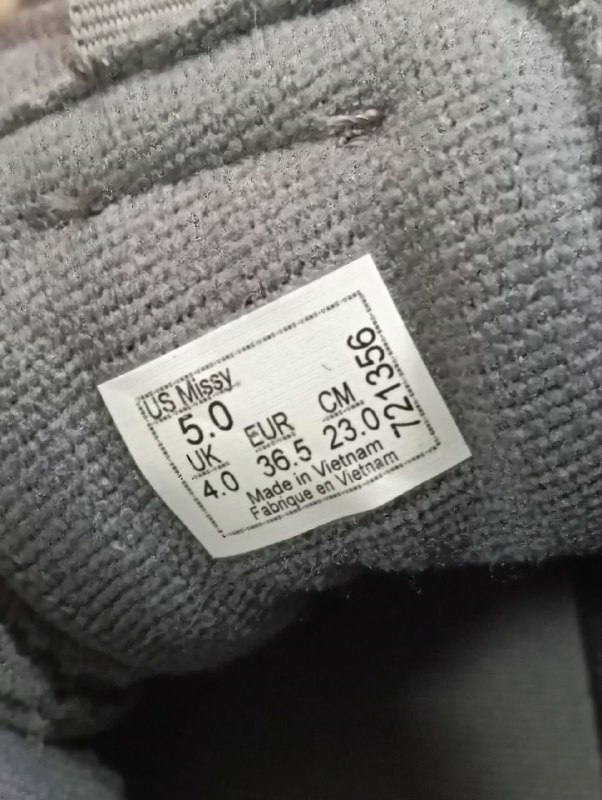 Кросівки VANS · розмір 36,5