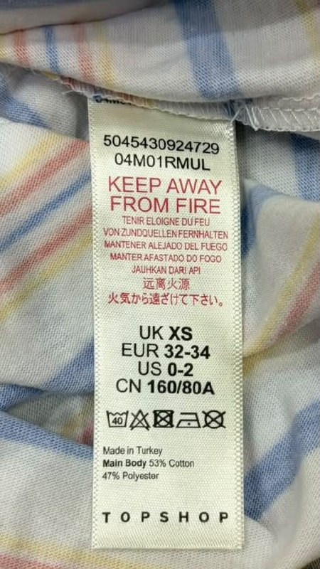 Футболка Topshop · розмір XS