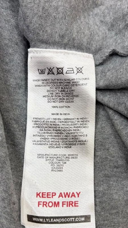 Футболка Lyle & Scott · розмір XXL