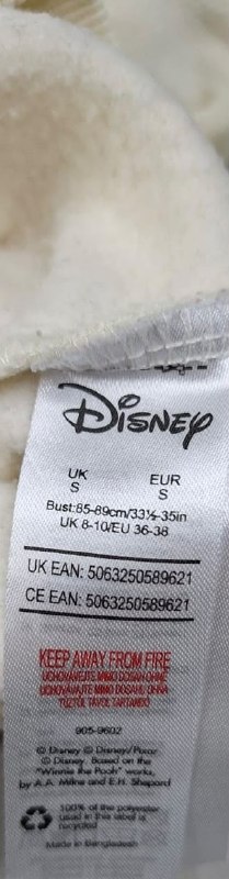 Світшот Disney · розмір UK S