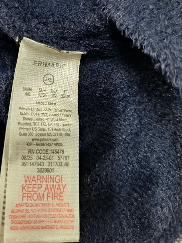 Худі Primark · розмір 2XS