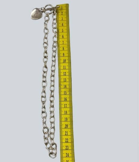 Ланцюжок із підвіскою-сердечком · розмір one size