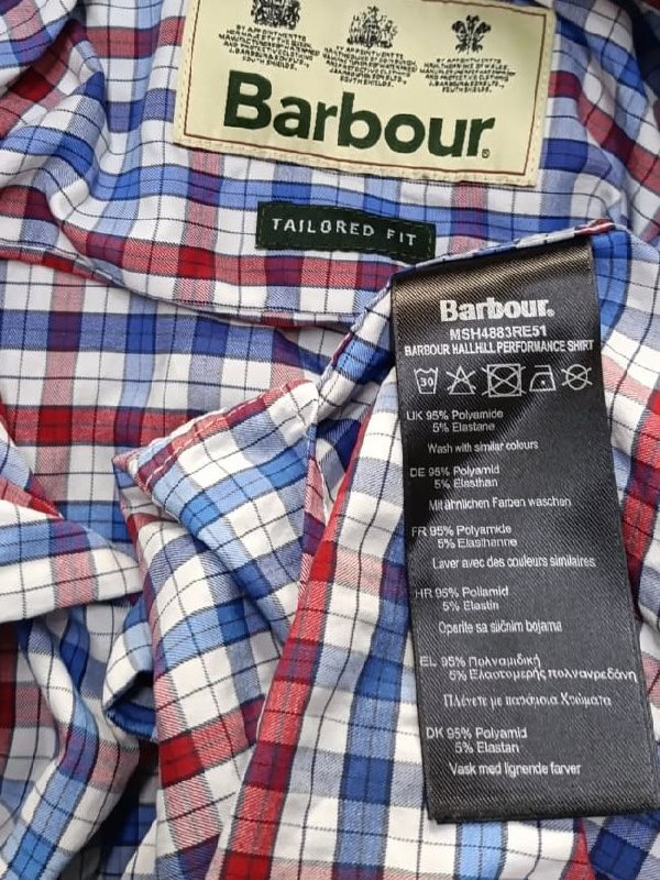 Сорочка Barbour · розмір M