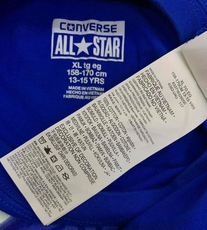 Футболка CONVERSE · розмір 13-15 років,158-170см