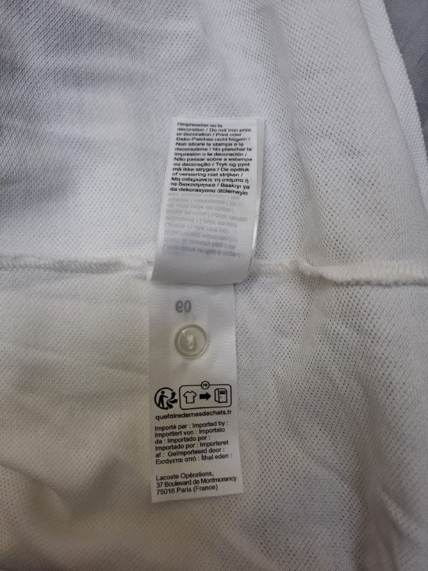 Футболка POLO LACOSTE · розмір US L
