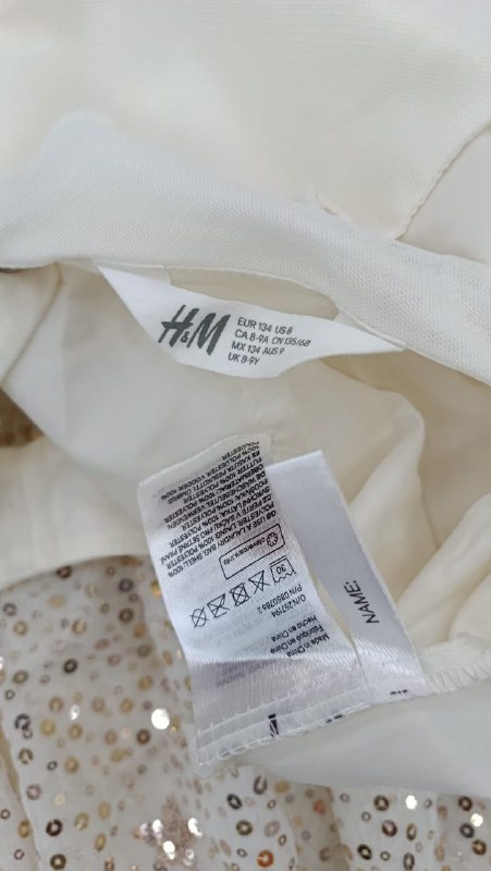 Сукня H&M · розмір и:8-9 років 135
