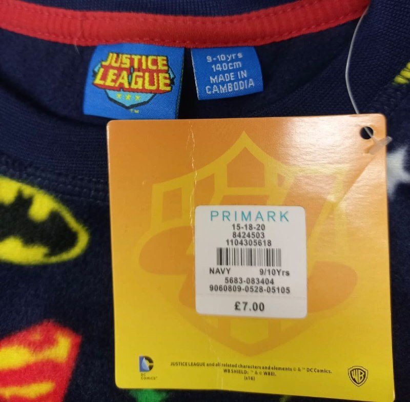 Піжама Primark · розмір 9-10 років