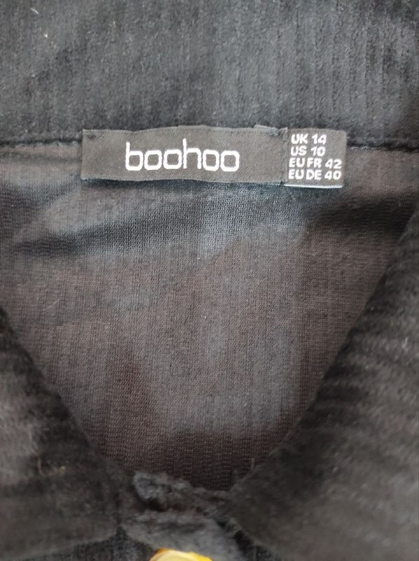 Сорочка-куртка boohoo · розмір 14