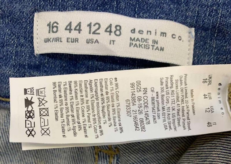 Джинси denim co. · розмір 16(UK),44(EUR)