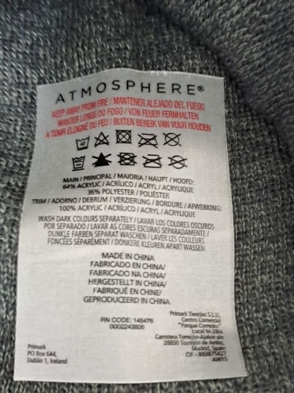 Шапка ATMOSPHERE · розмір One Size