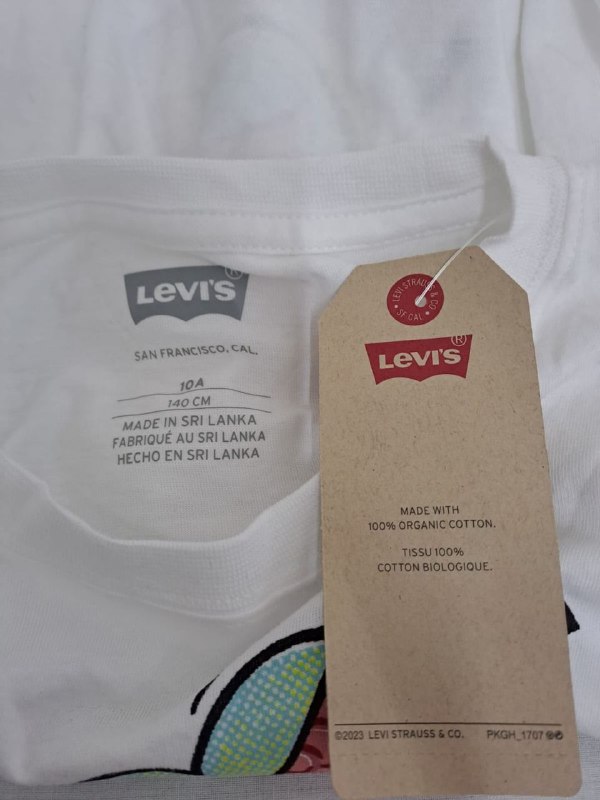 Футболка Levis · розмір 10 років. 140см