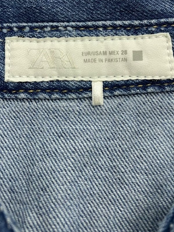 Джинсова куртка вкорочена ZARA · розмір M