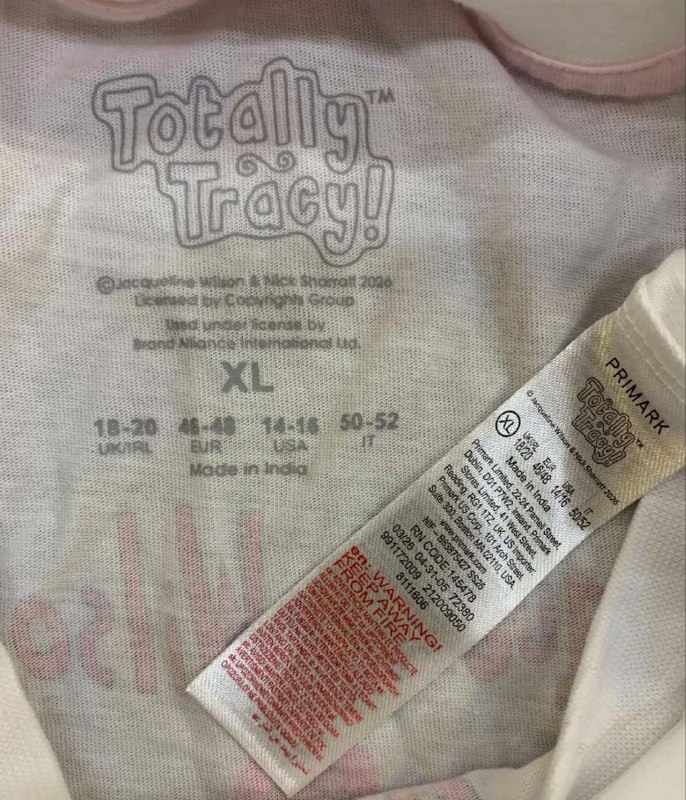 Футболка Totally Tracy/PRIMARK · розмір 18-20(UK),46-48(EUR)