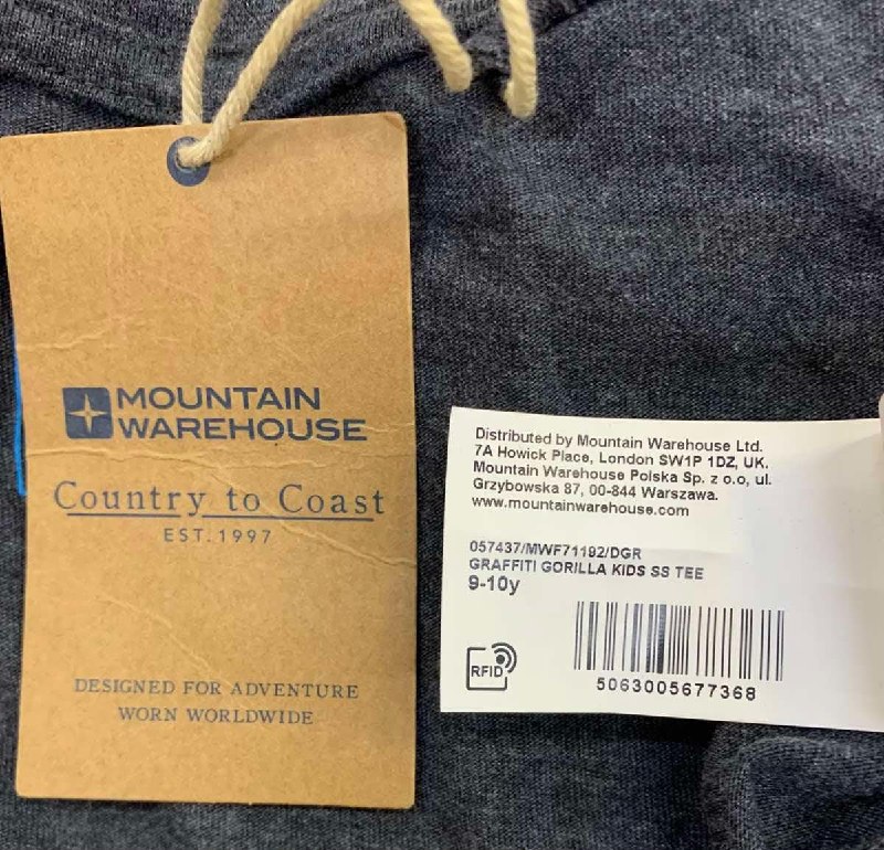 Футболка Mountain Warehouse · розмір 9-10 років