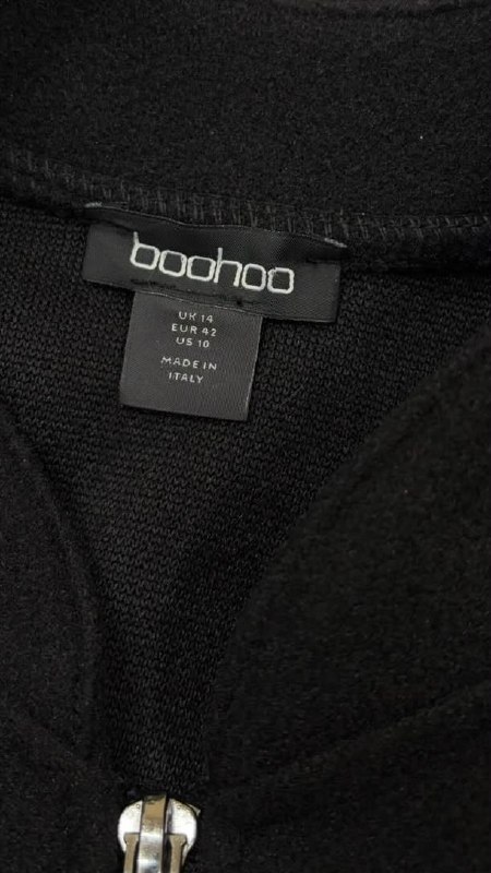 Куртка Boohoo · розмір UK 14 / EUR 42