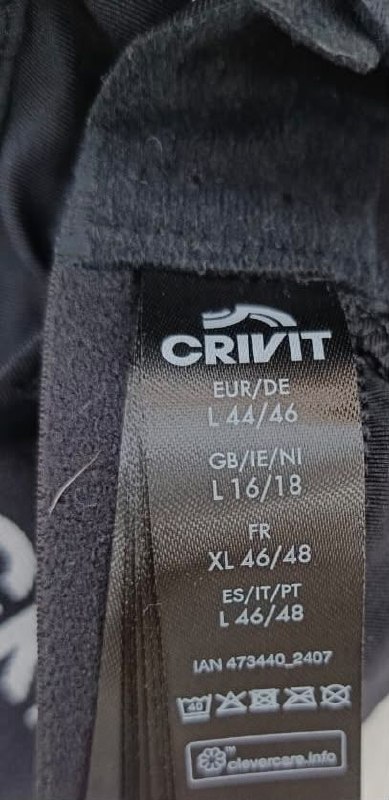Топ Crivit · розмір и:L